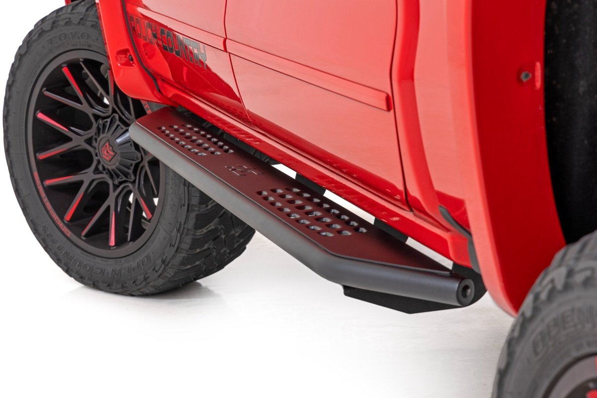 GMC Sierra 3500 HD Running Boards - Side - Rough Country - OV2 - '07-'19